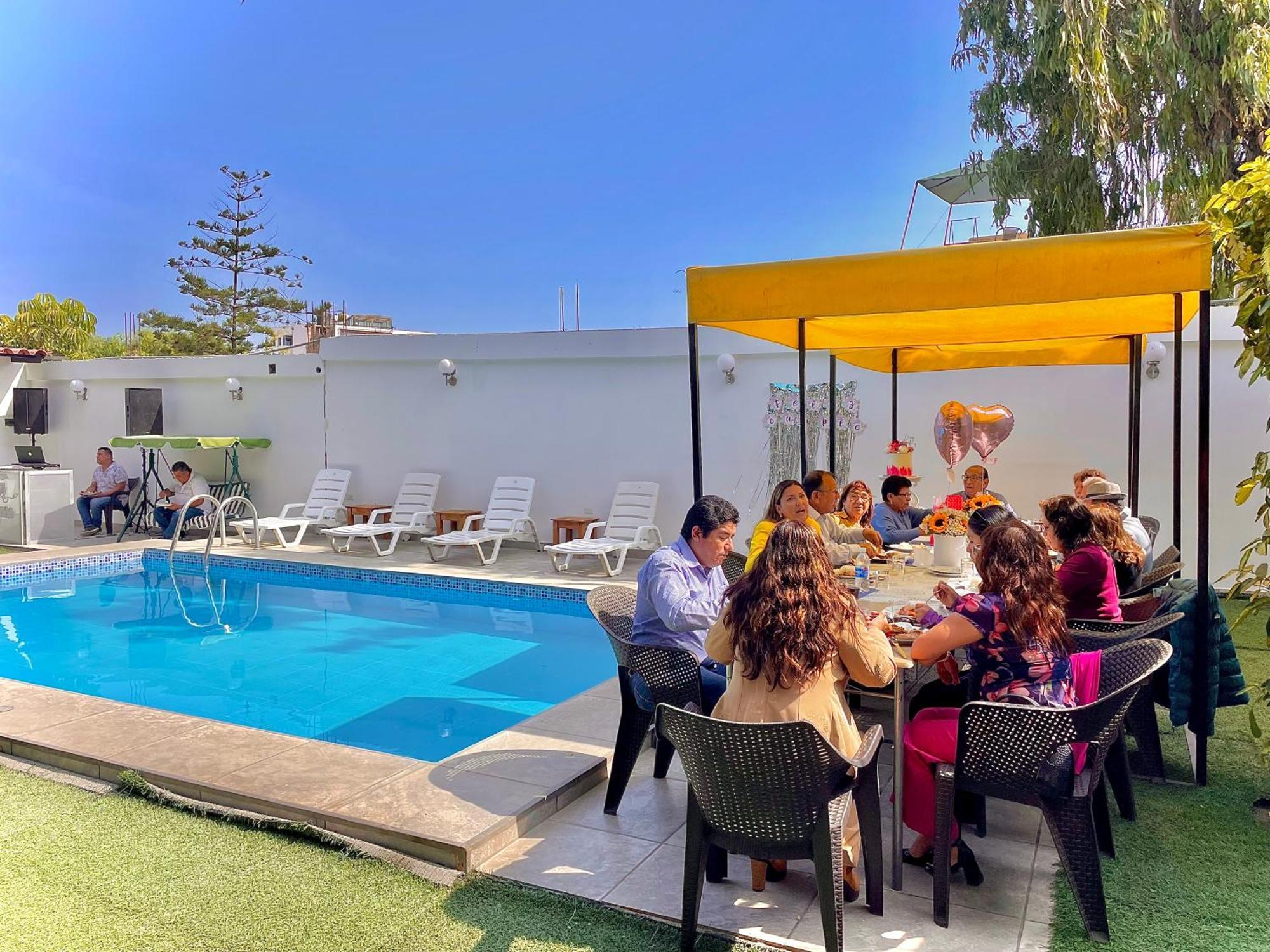 Huanchaco Gardens Hotel Buitenkant foto